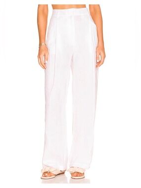 Aexae Linen Trousers in White